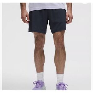 lululemon athletica Men's Black Athletic Shorts